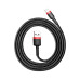 Кабель Baseus CALKLF-C19 USB 2.0 to Lightning 2м 1.5А кевларове обплетення для зарядки та синхронізації
