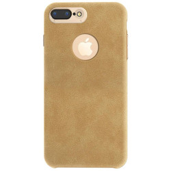 Чохол Baseus Genya для iPhone 8 Plus/7 Plus Хакі з мікрофібри стійкий до забруднень і потертостей Чохол Baseus Genya для iPhone 8 Plus/7 Plus Хакі з мікрофібри стійкий до забруднень і потертостей