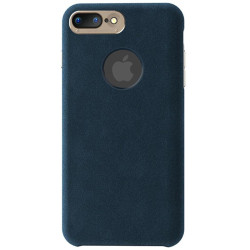 Чохол Baseus для iPhone 8 Plus/7 Plus Genya Dark Blue мікрофібра стійкість до забруднень Чохол Baseus для iPhone 8 Plus/7 Plus Genya Dark Blue мікрофібра стійкість до забруднень