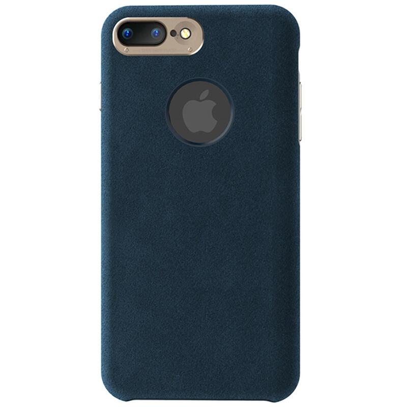 Чохол Baseus для iPhone 8 Plus/7 Plus Genya Dark Blue мікрофібра стійкість до забруднень