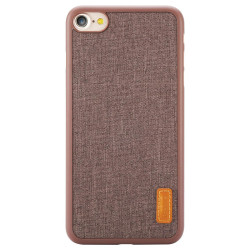 Чохол Baseus для iPhone SE 2020/8/7 Grain Brown водостійкий легкий тканинна вставка 100% бавовна Чохол Baseus для iPhone SE 2020/8/7 Grain Brown водостійкий легкий тканинна вставка 100% бавовна