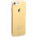 Чохол Baseus iPhone SE 2020/8/7 Simple Pluggy Gold гнучкий ТПУ стійкий до ударів и подряпин