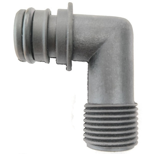 Фітинг для помп Europump кутовий 90° різьба 1/2″ Osculati пластиковий для човна і катера Італія