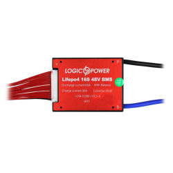 BMS плата LiFePO4 48V 16S 60A Dis 30A управління балансуванням