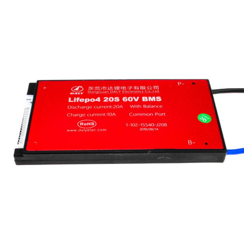 BMS плата LiFePO4 60V 20S 20A Ch 10A симетрія індивідуальний контроль напруги та опору