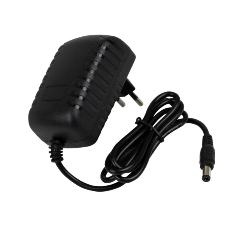 Імпульсний блок живлення GV-SAS-C 12V2A 24W 12V 2000mA закритий корпус чорний IP40