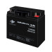 Акумулятор AGM LPM 12V 18 Ah свинцево-кислотний ресурс циклів 400 герметичний корпус температурний діапазон -20°С до +50°С