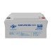 Акумулятор AGM мультигелевий LPM-MG 12V 65 Ah новий 800 циклів заряд/розряд 18.7 кг