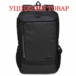 Рюкзак Semi Line USB 21 Black 21 л водостійкий 900D поліестер анатомічна спинка USB вихід для зарядки Рюкзак Semi Line USB 21 Black 21 л водостійкий 900D поліестер анатомічна спинка USB вихід для зарядки