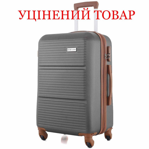 Валіза Semi Line TT5711-2 Graphite 66 л 4 колеса з розширювальним клапаном і алюмінієвою ручкою