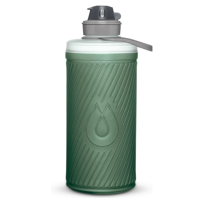 М'яка пляшка HydraPak Flux 1L Ultra-Light TPU 102 г герметична з пилозахисником для подорожей та трекінга