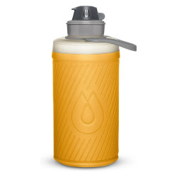 М'яка пляшка HydraPak Flux 750ml золотистий Ultra-Light с ручкою та пилозахисником для туризму М'яка пляшка HydraPak Flux 750ml золотистий Ultra-Light с ручкою та пилозахисником для туризму