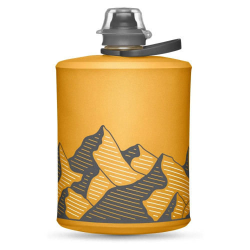 М'яка пляшка HydraPak Stow 500ml Золотистий легка згортається TPU 28 мм шийка не протікає