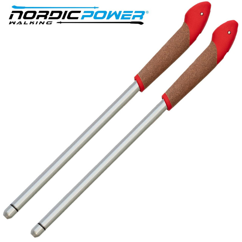 Ручка знімна Vipole Ballast Power Step 400 GR QuickLock ALU червона для скандинавської ходьби