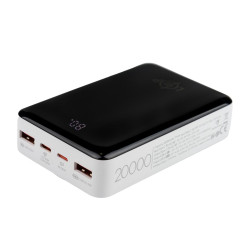 Бездротовий Power Bank LP PQ18 20000mAh магнітна функція MagSafe стильний дизайн Бездротовий Power Bank LP PQ18 20000mAh магнітна функція MagSafe стильний дизайн