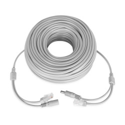 Патчкорд GreenVision GV-RJ-45+DC 40M для IP відеоспостереження живлення та обмін даними новий Патчкорд GreenVision GV-RJ-45+DC 40M для IP відеоспостереження живлення та обмін даними новий