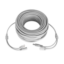 Патчкорд GreenVision GV-RJ-45+DC 20М для IP відеоспостереження новий 0.4 кг Патчкорд GreenVision GV-RJ-45+DC 20М для IP відеоспостереження новий 0.4 кг