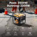 Генератор інверторний MaXpeedingRods MXR4500i потужність 3.5 кВт вага 26 кг 2 розетки 230 В