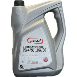 Мастило Jasol Generator Oil 10W-30 5л напівсинтетичне всесезонне захист від корозії температурний режим -25 +35 Мастило Jasol Generator Oil 10W-30 5л напівсинтетичне всесезонне захист від корозії температурний режим -25 +35