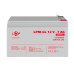 Гелевий акумулятор LPM-GL 12V 7 Ah 1200 циклів заряд/розряд пластикова оболонка компактні розміри 65x151x94 мм