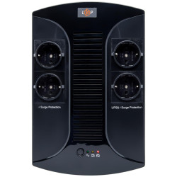 Лінійно-інтерактивне ДБЖ LPM-650VA-PS 650VA 390W 4 розетки чорний корпус висока стабілізація напруги Лінійно-інтерактивне ДБЖ LPM-650VA-PS 650VA 390W 4 розетки чорний корпус висока стабілізація напруги