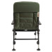 Коропове крісло Ranger Wide Carp Lux SL-115 широке регульовані ніжки великий п'ятак 8.5 см висока спинка 63 см