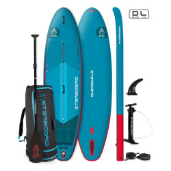 Надувна SUP дошка Starboard iGO 11'2” x 31+” Deluxe Lite 7.99 кг Woven Dropstitch для легшого веслування та швидкості Надувна SUP дошка Starboard iGO 11'2” x 31+” Deluxe Lite 7.99 кг Woven Dropstitch для легшого веслування та швидкості