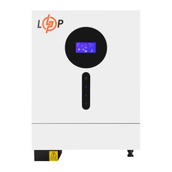 Гібридний сонячний інвертор LPW-VM II Elite 6000VA 48V 120A MPPT 60-450V з правильною синусоїдою і LCD дисплеєм Гібридний сонячний інвертор LPW-VM II Elite 6000VA 48V 120A MPPT 60-450V з правильною синусоїдою і LCD дисплеєм