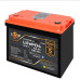 Акумулятор LiFePO4 Smart BMS Bluetooth 12.8V 100 Ah 1280Wh пластик 7000 циклів заряду
