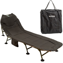 Розкладачка Ranger Comfort Lux 8 legs з м’яким матрацом 1.5 см та регульованою спинкою на 6 положень Розкладачка Ranger Comfort Lux 8 legs з м’яким матрацом 1.5 см та регульованою спинкою на 6 положень