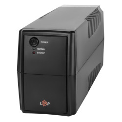 Лінійно-інтерактивне ДБЖ LPM-825VA-P 825VA 577Вт з 2 євророзетками чорний корпус LCD індикація 305х97х139 мм Лінійно-інтерактивне ДБЖ LPM-825VA-P 825VA 577Вт з 2 євророзетками чорний корпус LCD індикація 305х97х139 мм