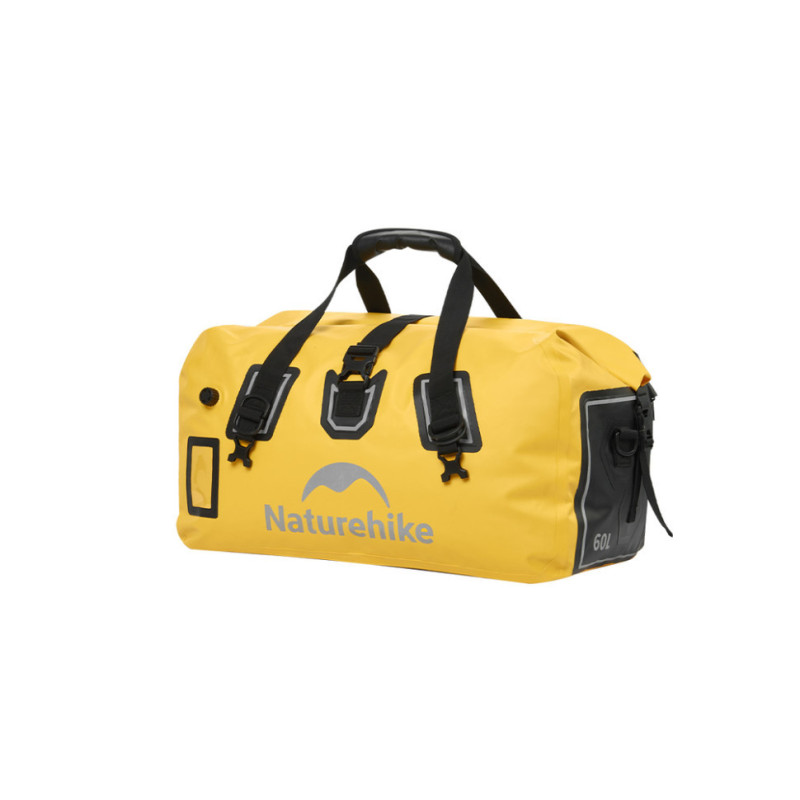 Дорожня сумка Naturehike CNK2450XB015 60 л жовта водонепроникна IPX6