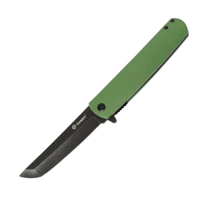 Ніж складаний Ganzo G626-GR Tanto 96 мм нержавіюча сталь 440A зелений