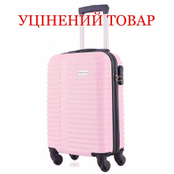 Валіза Semi Line T5573-1 Pink Cream 18 дюймів знімні колеса ручна поклажа