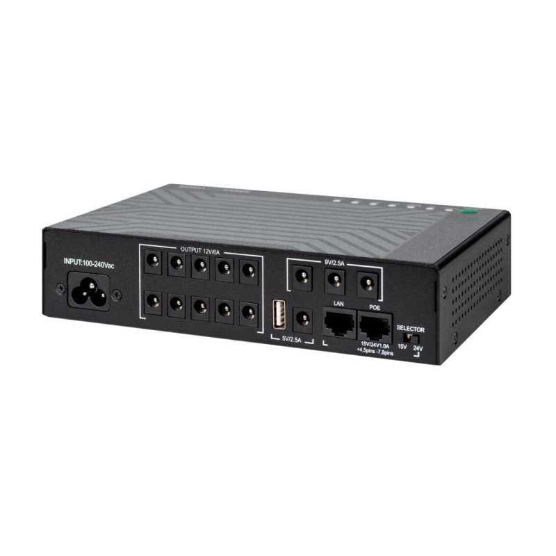 Блок безперебійного живлення GV-702-UPS-DC18-100W 100 Вт чорний