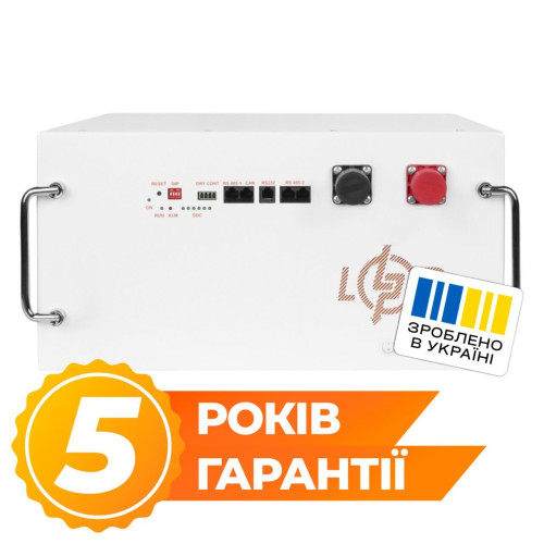 Акумулятор LiFePO4 LogicPower 51.2V 315Аг BMS JK 200А Метал