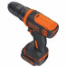 Дриль-шуруповерт BLACK+DECKER BDCDD12K 10.8 В 26 Нм