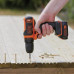 Дриль-шуруповерт BLACK+DECKER BDCDD12K 10.8 В 26 Нм