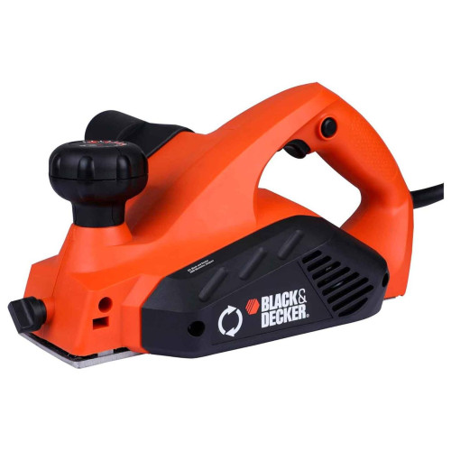 Рубанок мережевий BLACK+DECKER KW712 потужність 650 Вт частота 17000 об/хв