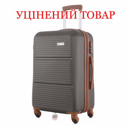 Валіза Semi Line T5583-3 22 дюйми сіра з розширювальним клапаном Валіза Semi Line T5583-3 22 дюйми сіра з розширювальним клапаном