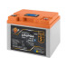 Акумулятор LiFePO4 12.8V 50Аг BMS Bluetooth LCD пластик