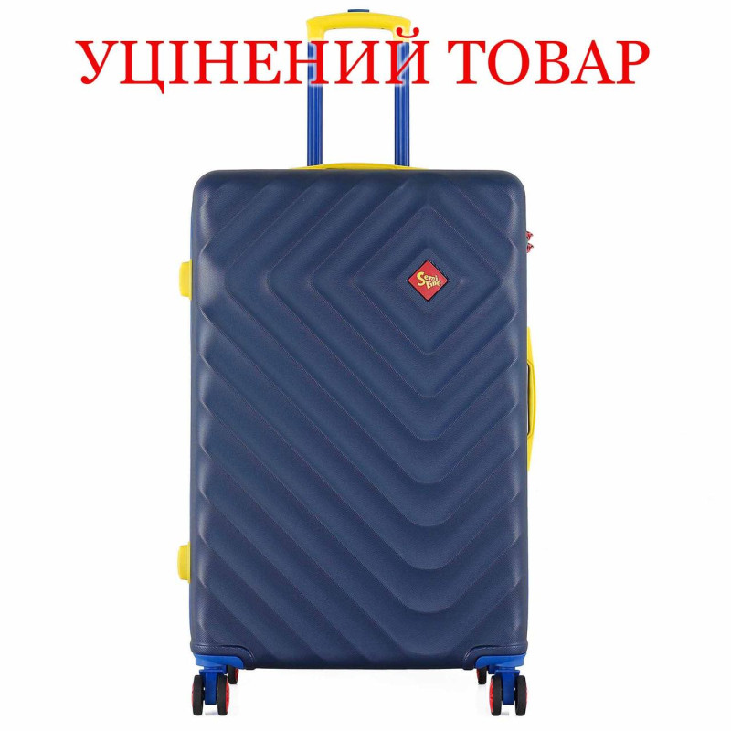 Валіза Semi Line T5807-3 синя велика 100 л з кодовим замком