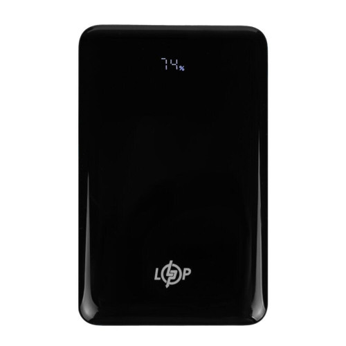 Зовнішній акумулятор LP PQ27 20000mAh 65W Power Delivery з дисплеєм