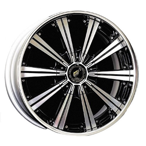 Диск SSW SUFFOLK 20x8 ET 21 BL/POLISH для позашляховика