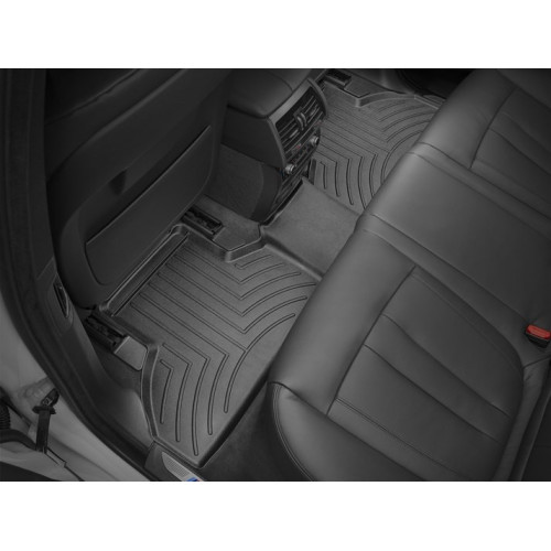 Гумові килимки WeatherTech BMW X5/X6 чорні для салону із захистом від бруду