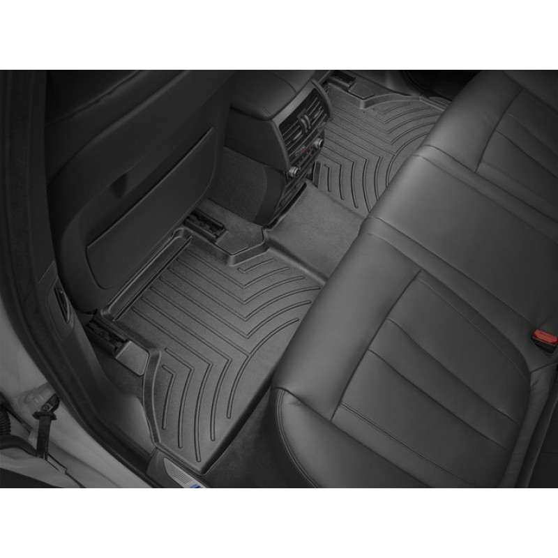 Гумові килимки WeatherTech BMW X5/X6 чорні для салону із захистом від бруду