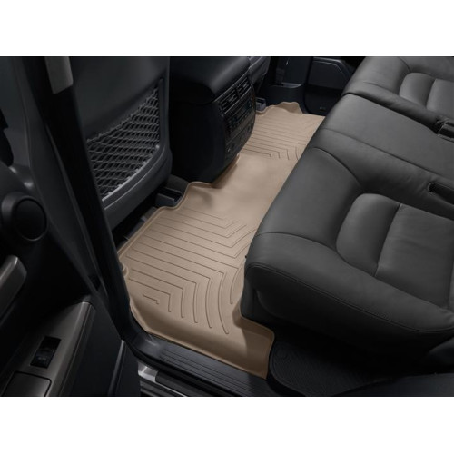 Килимки гумові WeatherTech для Lexus LX/Toyota LC200 бежеві 12+ захист салону