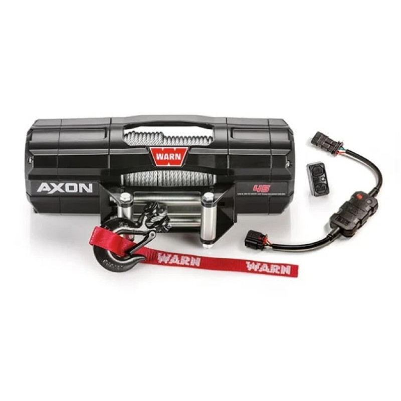 Лебідка електрична WARN AXON 45 ATV 2041 кг сталевий трос 12В