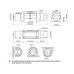 Лебідка COMEUP Seal Gen2 9.5s 12В синтетичний трос 4309 кг