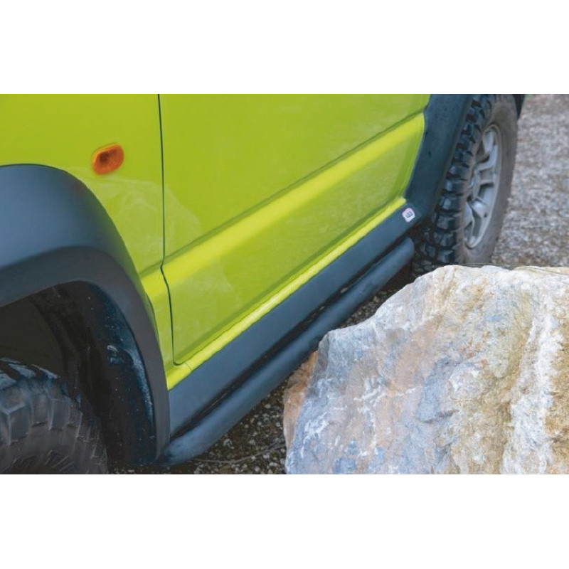 Бічний захисний комплект ARB Rock Sliders для Suzuki Jimny Чорна сталева труба 60.3 мм